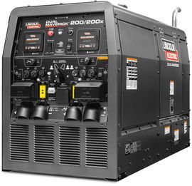 Lincoln Electric® Dual Maverick® 200/200X Engine Driven Welder With 24.8 hp Kubota® Diesel Engine