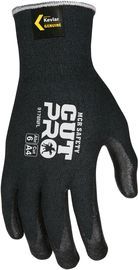 Memphis Glove Large CutPro® 13 Gauge Nitrile Palm And Fingertip Coated Work Gloves With Kevlar® Liner And Knit Wrist