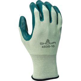 SHOWA™ Size 10 Nitrile Palm Coated Work Gloves With Nylon Knit Liner And Knit Wrist