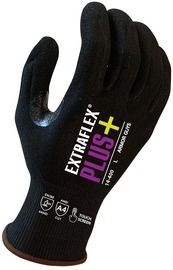 Armor Guys X-Large Extraflex® Plus 18 Gauge Black Nitrile Palm Coated Work Gloves With Black Extraflex® Plus Liner And Knit Wrist Armor Guys X-Large Extraflex® Plus 18 Gauge Black Nitrile Palm Coated Work Gloves With Black Extraflex® Plus Liner And Knit Wrist