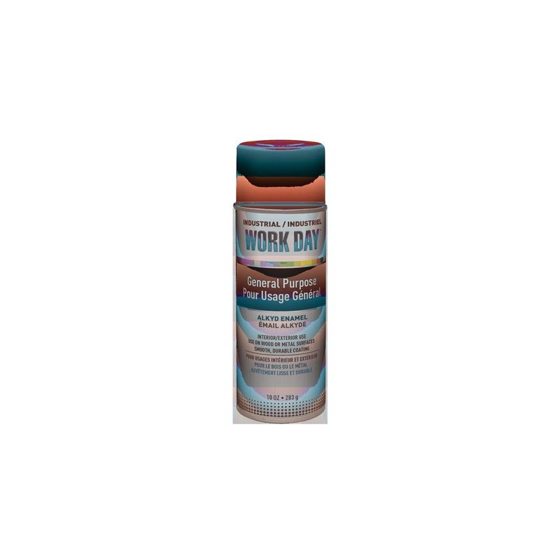 Krylon® 10 Ounce Aerosol Can Flat Red Industrial Work Day™ Spray Paint