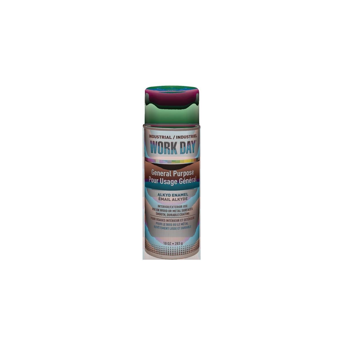 Krylon® 10 Ounce Aerosol Can Gloss Green Industrial Work Day™ Spray Paint Krylon® 10 Ounce Aerosol Can Gloss Green Industrial Work Day™ Spray Paint