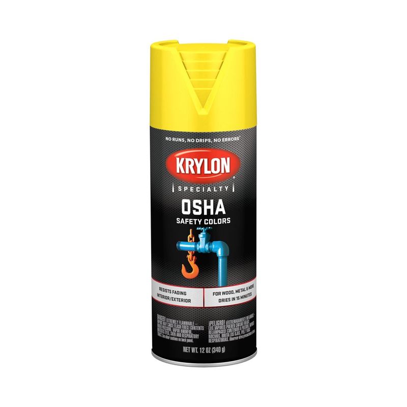 Krylon® 12 Ounce Aerosol Can Gloss Yellow Spray Paint