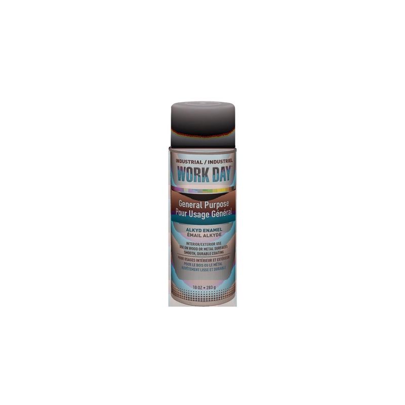 Krylon® 10 Ounce Aerosol Can Flat Gray Primer Industrial Work Day™ Spray Paint