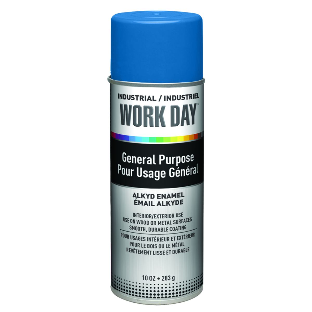 Krylon® 10 Ounce Aerosol Can Gloss True Blue Industrial Work Day™ Spray Paint Krylon® 10 Ounce Aerosol Can Gloss True Blue Industrial Work Day™ Spray Paint