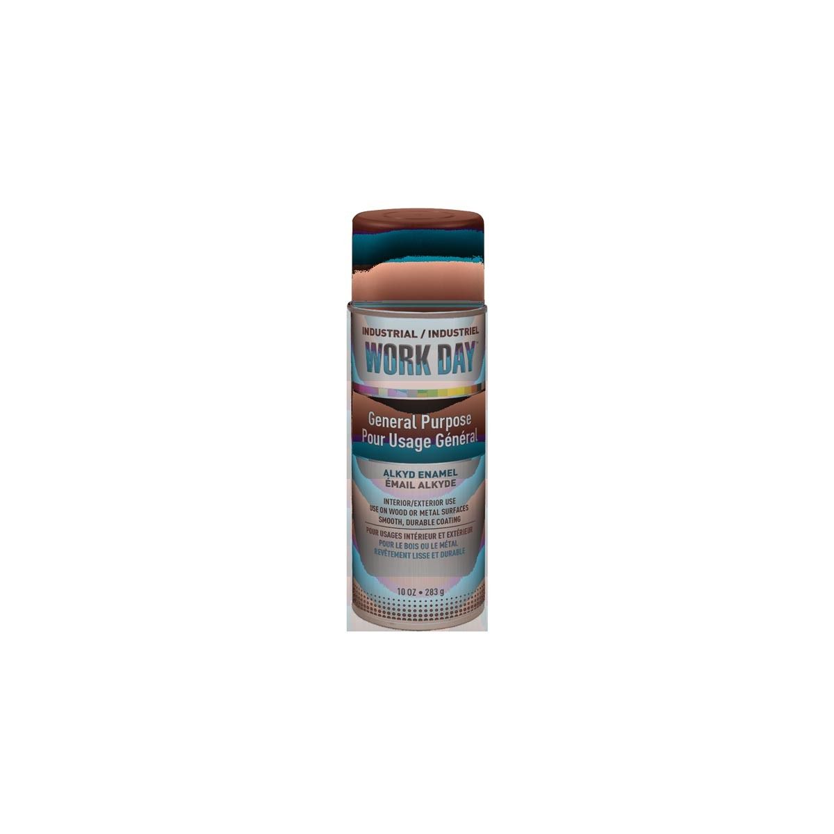 Krylon® 10 Ounce Aerosol Can Gloss Brown Industrial Work Day™ Spray Paint Krylon® 10 Ounce Aerosol Can Gloss Brown Industrial Work Day™ Spray Paint