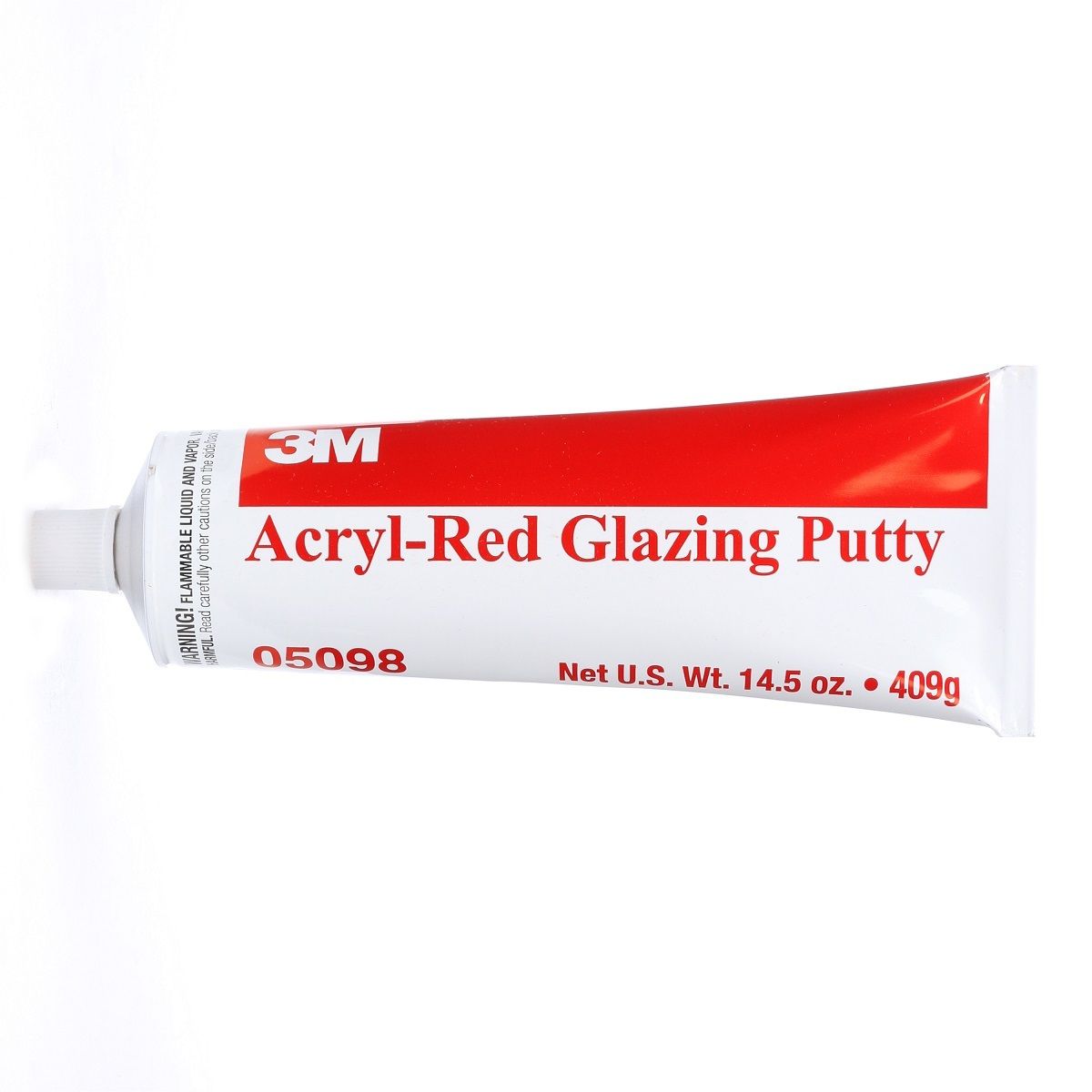 3M Size 14.5 Ounce Tube Red Glaze Putty