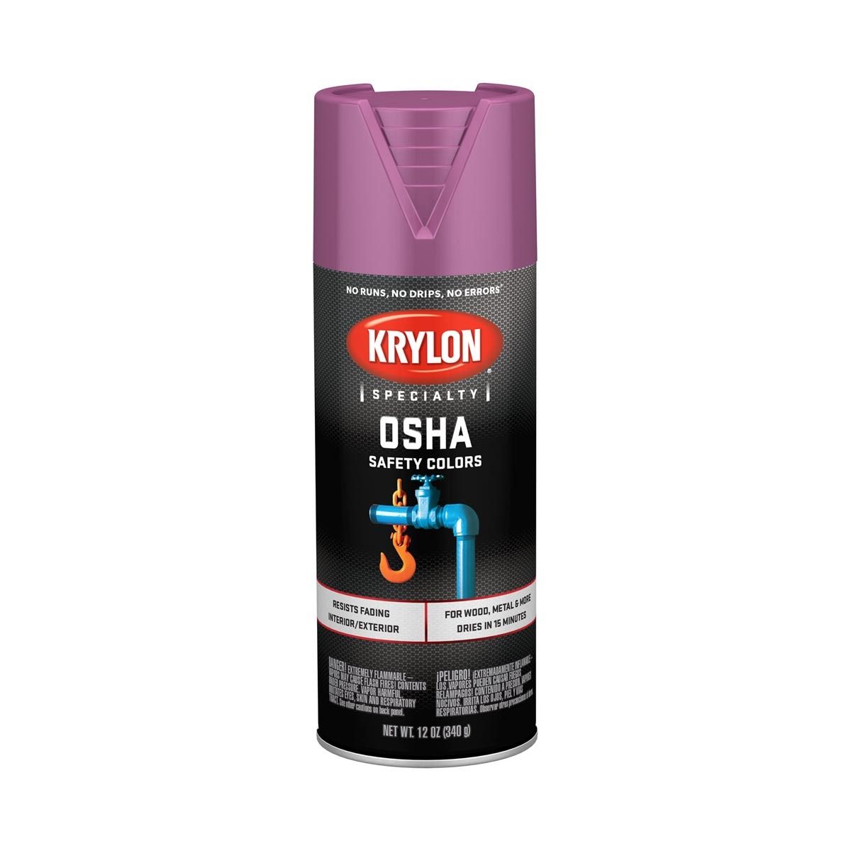 Krylon® 12 Ounce Aerosol Can Gloss Purple Spray Paint