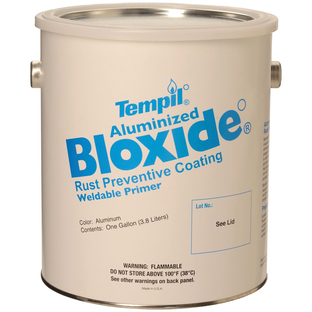 Tempil 1 Gallon Can Aluminized Bloxide® Primer Tempil 1 Gallon Can Aluminized Bloxide® Primer