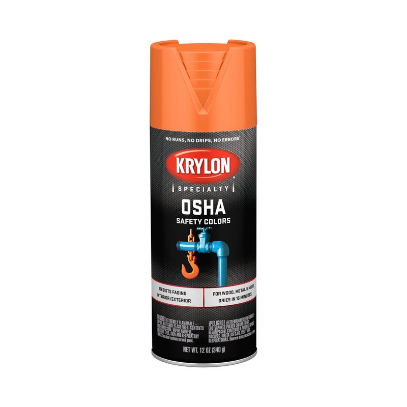 Krylon® 12 Ounce Aerosol Can Gloss Orange Spray Paint