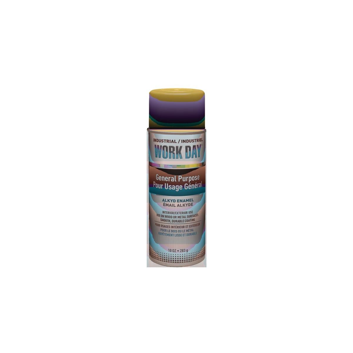 Krylon® 10 Ounce Aerosol Can Gloss Yellow Industrial Work Day™ Spray Paint Krylon® 10 Ounce Aerosol Can Gloss Yellow Industrial Work Day™ Spray Paint