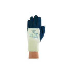 Ansell Size 10 ActivArmr® 27-600 Nitrile 3/4 Dip Coated Work Gloves With Cotton Jersey Liner And Knit Wrist Ansell Size 10 ActivArmr® 27-600 Nitrile 3/4 Dip Coated Work Gloves With Cotton Jersey Liner And Knit Wrist