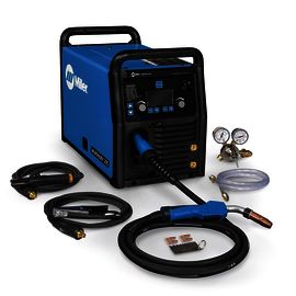 Miller® Multimatic® 235 Single Phase CC/CV Multi-Process Welder With 208 - 240 Input Voltage, Auto-Set™ Elite Technology And Accessory Package Miller® Multimatic® 235 Single Phase CC/CV Multi-Process Welder With 208 - 240 Input Voltage, Auto-Set™ Elite Technology And Accessory Package