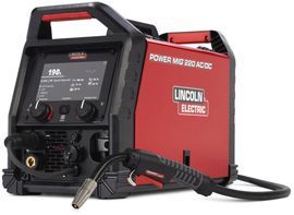 Lincoln Electric® POWER MIG® 220 Single Phase CC/CV Multi-Process Welder With 120 - 230 Input Voltage, Ready.Set.Weld®, ArcFX®, Memory Capabilities Lincoln Electric® POWER MIG® 220 Single Phase CC/CV Multi-Process Welder With 120 - 230 Input Voltage, Ready.Set.Weld®, ArcFX®, Memory Capabilities