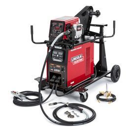 Lincoln Electric® Power Wave® S500 3 Phase CC/CV Multi-Process Welder With 200 - 575 Input Voltage, Power Feed® 84 Wire Feeder And Ready-Pak® Lincoln Electric® Power Wave® S500 3 Phase CC/CV Multi-Process Welder With 200 - 575 Input Voltage, Power Feed® 84 Wire Feeder And Ready-Pak®