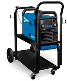 Miller® Multimatic® 215 PRO Single DC Multi-Process Welder And Running Gear With 120 - 240 Input Voltage, Auto-Set™ Technology, Smooth-Start™, Multi-Voltage Plug™, Angled Drive System with Quick Selec Miller® Multimatic® 215 PRO Single DC Multi-Process Welder And Running Gear With 120 - 240 Input Voltage, Auto-Set™ Technology, Smooth-Start™, Multi-Voltage Plug™, Angled Drive System with Quick Selec