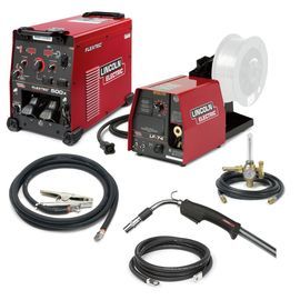 Lincoln Electric® Flextec® 500X 3 Phase CC/CV Multi-Process Welder With 460 - 575 Input Voltage, LF-74 Wire Feeder, CrossLinc® Technology And LF-74 Heavy Duty One-Pak® Lincoln Electric® Flextec® 500X 3 Phase CC/CV Multi-Process Welder With 460 - 575 Input Voltage, LF-74 Wire Feeder, CrossLinc® Technology And LF-74 Heavy Duty One-Pak®