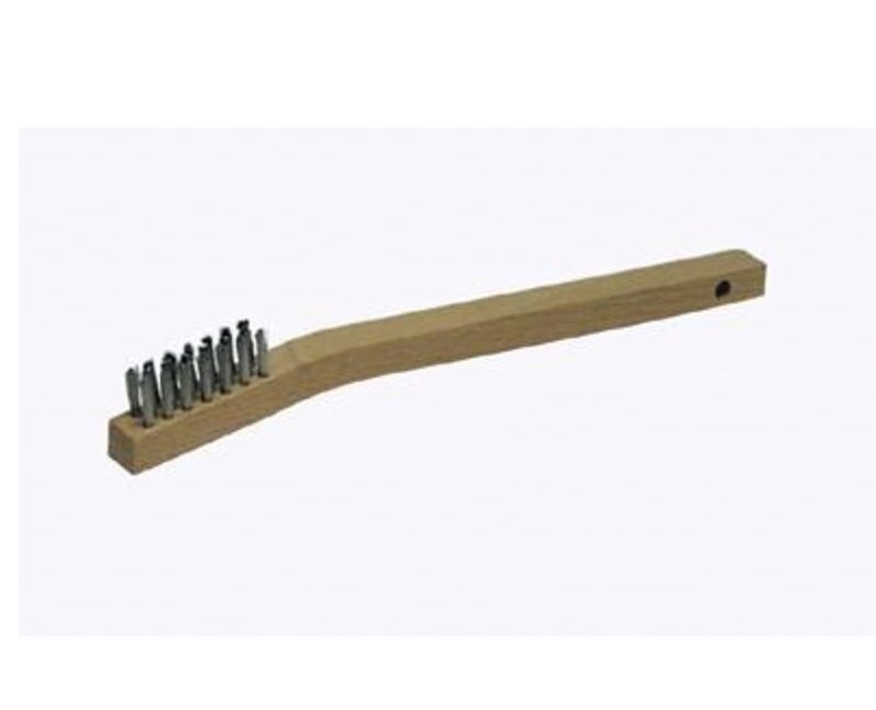 RADNOR™ 1 3/8 RADNOR™ 1 3/8" Stainless Steel Cleaning/Inspection Brush With Wood Handle