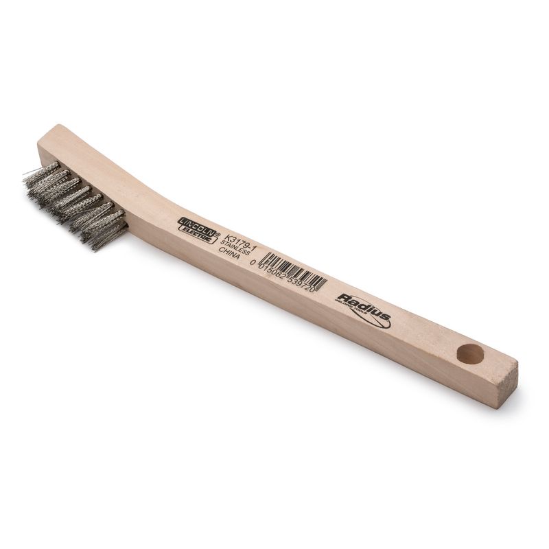 Lincoln Electric® 7 1/2 Lincoln Electric® 7 1/2" Stainless Steel Steel Wire Brush With Toothbrush Handle