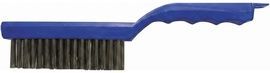 Weiler® 5" Stainless Steel Scratch Brush With Plastic Handle