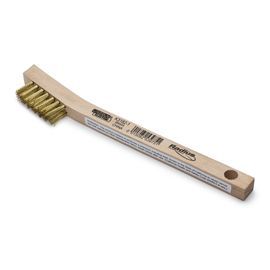 Lincoln Electric® 7 1/2" Brass Wire Brush With Toothbrush Handle