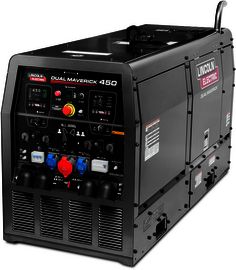 Lincoln Electric® Dual Maverick® 450 1 or 3 Phase CC/CV Multi-Process Welder With 220 - 380 Input Voltage