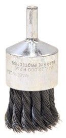 RADNOR™ 1 1/8 RADNOR™ 1 1/8" X 1/4" RADNOR™ Carbon Steel Knot Wire End Brush