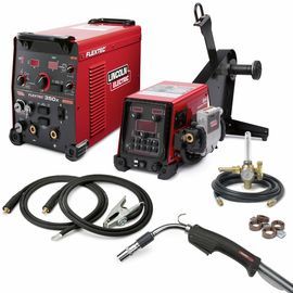 Lincoln Electric® Flextec® 350X PowerConnect® 1 or 3 Phase CC/CV Multi-Process Welder With 380 - 575 Input Voltage, PowerConnect® Technology, Power Feed® 84 Wire Feeder And One-Pak® Lincoln Electric® Flextec® 350X PowerConnect® 1 or 3 Phase CC/CV Multi-Process Welder With 380 - 575 Input Voltage, PowerConnect® Technology, Power Feed® 84 Wire Feeder And One-Pak®