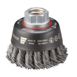 Norton® 2 3/4 Norton® 2 3/4" X 5/8" - 11" BlueFire Carbon Steel Standard Twist Cup Brush