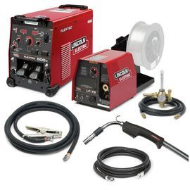 Lincoln Electric® Flextec® 500X 3 phase CC/CV Multi-Process Welder With 460 - 575 Input Voltage, CrossLinc® Technology And LF-72 Heavy Duty One-Pak® Lincoln Electric® Flextec® 500X 3 phase CC/CV Multi-Process Welder With 460 - 575 Input Voltage, CrossLinc® Technology And LF-72 Heavy Duty One-Pak®