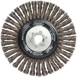 Norton® 4 1/2 Norton® 4 1/2" X 5/8" - 11" BlueFire Heavy-Duty Carbon Steel Twist Knot Wheel Brush