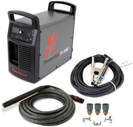Hypertherm® 200 - 600 V Powermax 85 SYNC Automated Plasma Cutter With CPC/Serial Port, 180 degree Machine Torch And 50' Lead