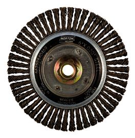 Norton® 6 Norton® 6" X 5/8" - 11" BlueFire Pipeline Carbon Steel Wheel Brush
