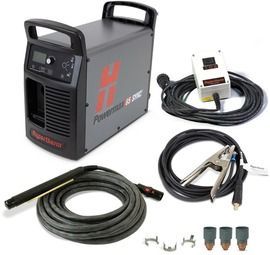 Hypertherm® 200-600 V Powermax65 SYNC® Automated Plasma Cutter With CPC Port, Voltage Divider, 180 Degree Machine Torch, 25' Lead And Remote Pendant Hypertherm® 200-600 V Powermax65 SYNC® Automated Plasma Cutter With CPC Port, Voltage Divider, 180 Degree Machine Torch, 25' Lead And Remote Pendant