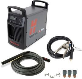 Hypertherm® 200 - 600 V Powermax65 SYNC® Automated Plasma Cutter With CPC/Serial Port, 180 degree Machine Torch And 25' Lead