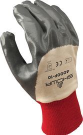 SHOWA™ Size 9 Light Weight Nitrile Palm Coated Work Gloves With Cotton Liner And Knit Wrist