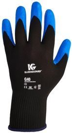 Ansell X-Large KleenGuard™ G40 Blue Nitrile Palm Coated Work Gloves With Nylon And Nitrile Liner And Knit Wrist
