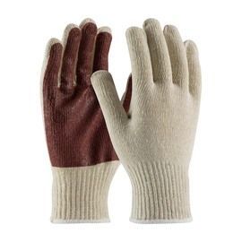PIP Global Safety® Large 10 Gauge Rust Smooth Nitrile One Side Coated Work Gloves With Cotton And Polyester Liner And Knit Wrist