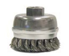 Weiler® 2 3/4 Weiler® 2 3/4" X 5/8" - 11" Weiler® Steel Knot Wire Cup Brush