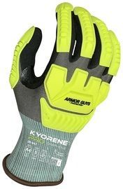 Armor Guys Small 18 Gauge Black And Gray Nitrile Palm Coated Work Gloves With Gray Kyorene® Pro Liner And Knit Wrist
