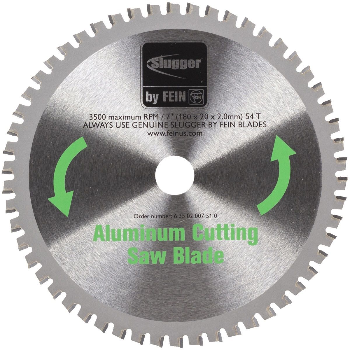 Fein Slugger 7 1/4 Fein Slugger 7 1/4" Stainless Steel Metal Cutting Saw Blade 48 Teeth