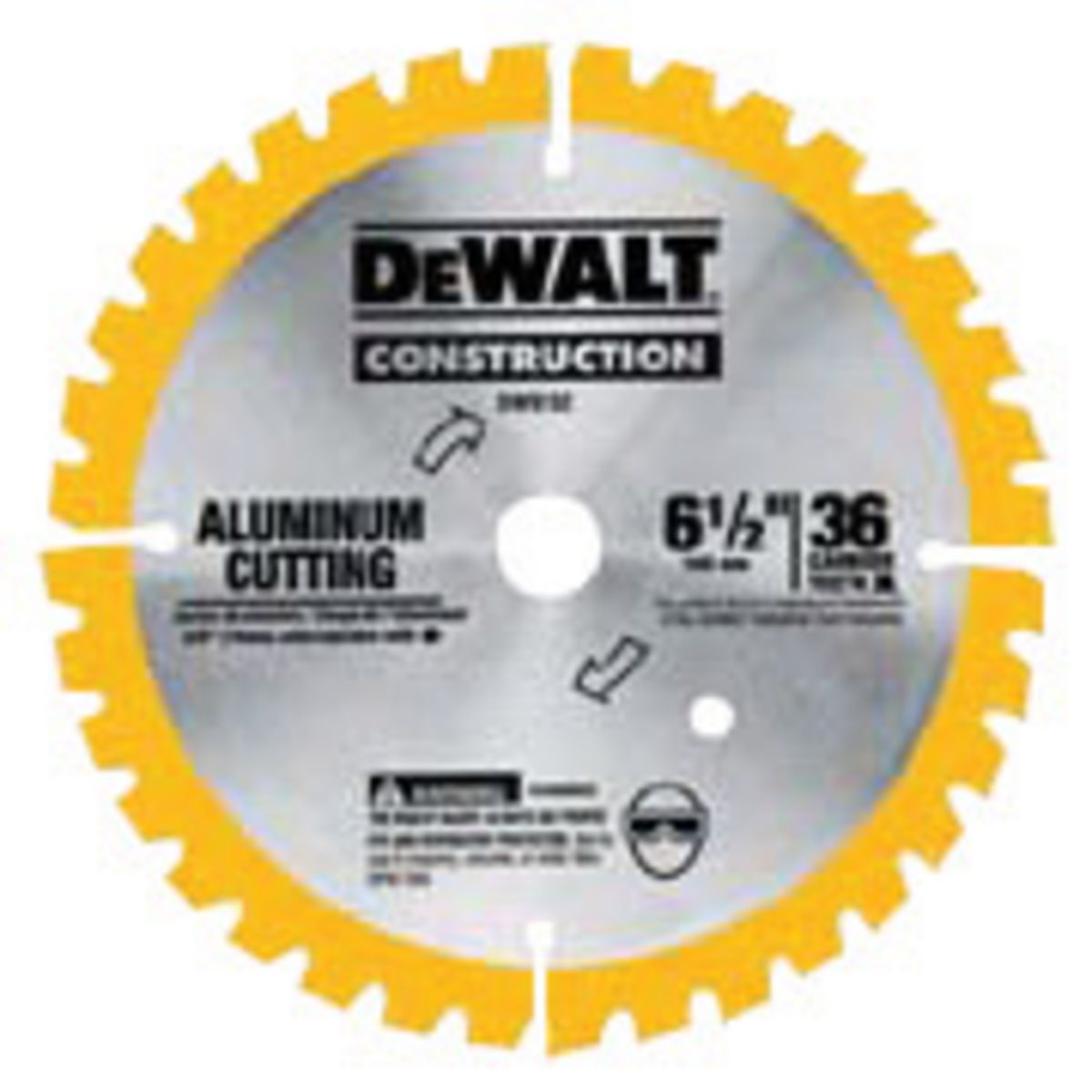 DEWALT� 6 1/2 DEWALT� 6 1/2" 36 Teeth Series 20� Tungsten Carbide Tipped Circular Saw Blade