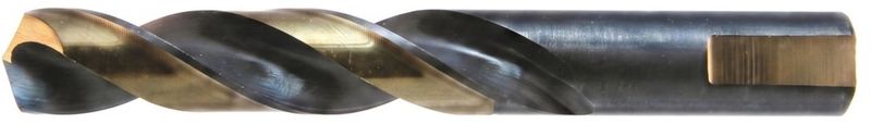 WALTER Drillco Nitro� Series 350N 27/64 WALTER Drillco Nitro� Series 350N 27/64" X 4.4375" X 27/64" 3-Flat Shank Black & Gold Coated Mechanics Length Drill Bit