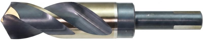 WALTER Drillco Nitro� Series 1000N 11/16 WALTER Drillco Nitro� Series 1000N 11/16" X 6" X 1/2" 3-Flat Shank Black & Gold Coated S&D Drill Bit