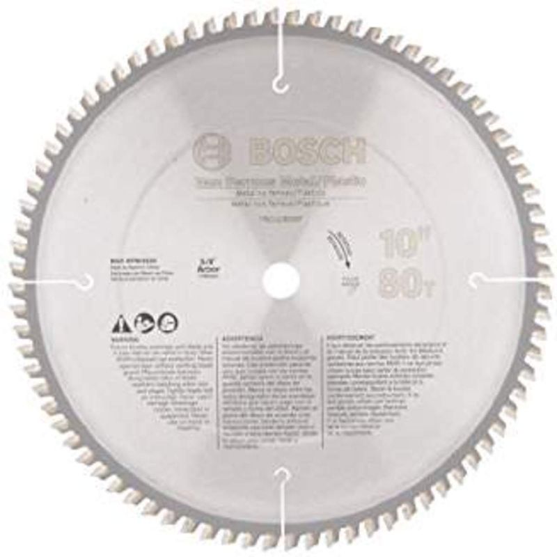 Bosch 10" 80 Teeth Edge Extreme Carbide Tipped Circular Saw Blade