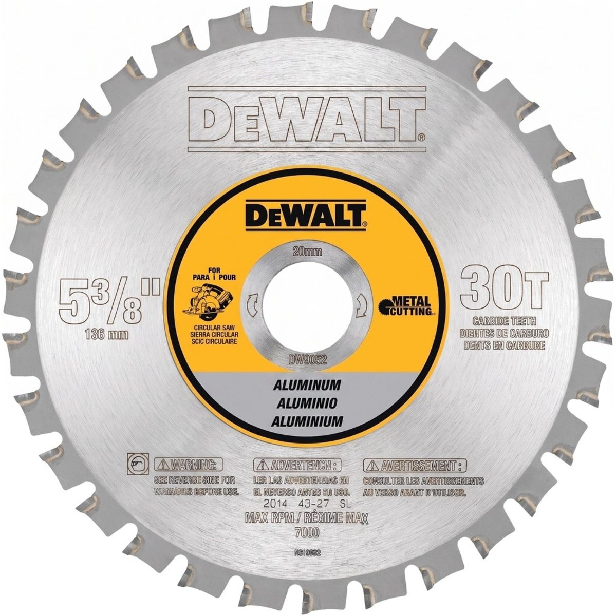 DeWALT� 14 DeWALT� 14" 90 Teeth Carbide Tipped Circular Saw Blade