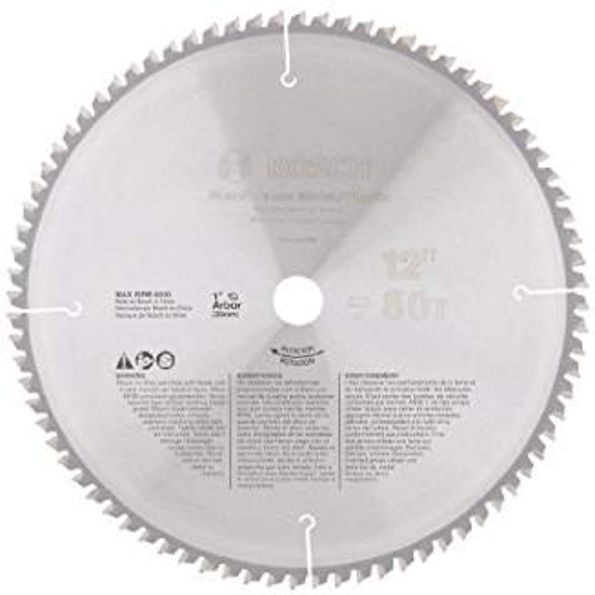 Bosch 12 Bosch 12" 80 Teeth Edge Extreme Carbide Tipped Circular Saw Blade