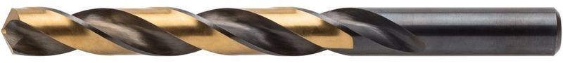WALTER Drillco Nitro� Series 400N 5/32 WALTER Drillco Nitro� Series 400N 5/32" X 3.125" X 5/32" Straight Shank Black & Gold Coated Jobber Length Drill Bit