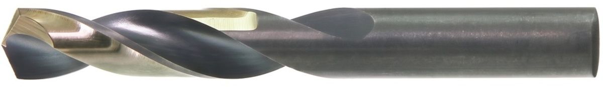 WALTER Drillco Nitro� Series 300N 13/32 WALTER Drillco Nitro� Series 300N 13/32" X 3.3125" X 13/32" Straight Shank Black & Gold Coated Screw Machine Length Drill Bit