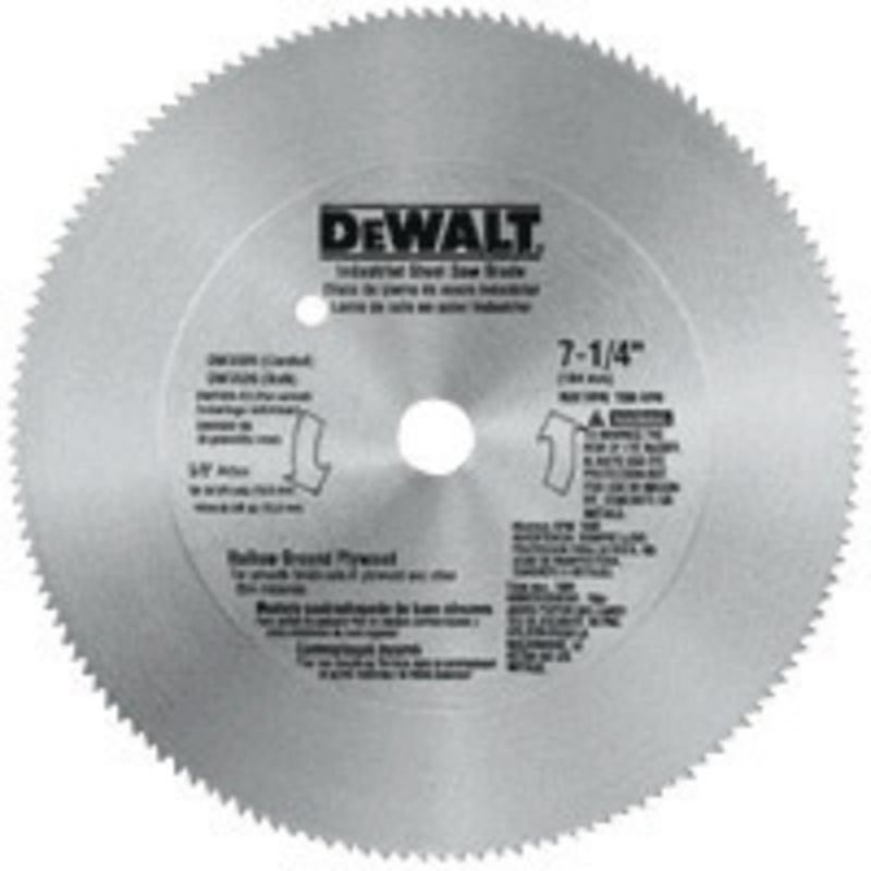 DEWALT� 7 1/4" 144 Teeth Series 20� Steel Circular Saw Blade